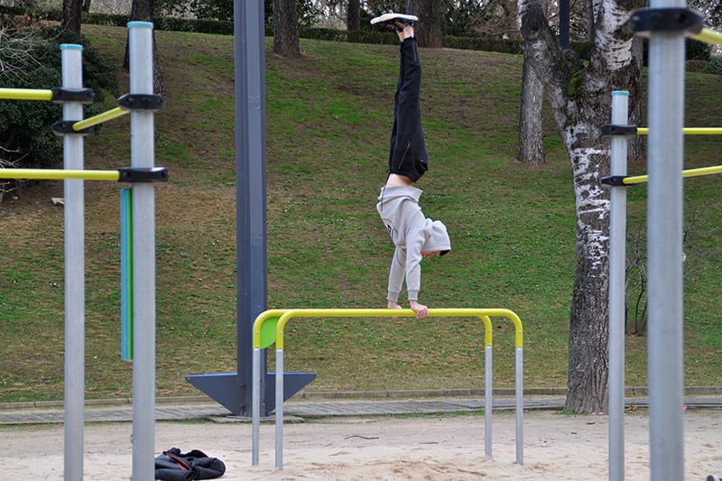 equipos de street workout resistentes