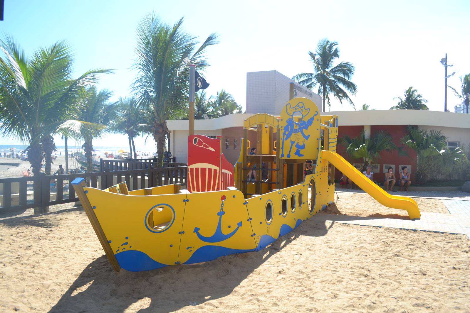 barco pirata parque infantil