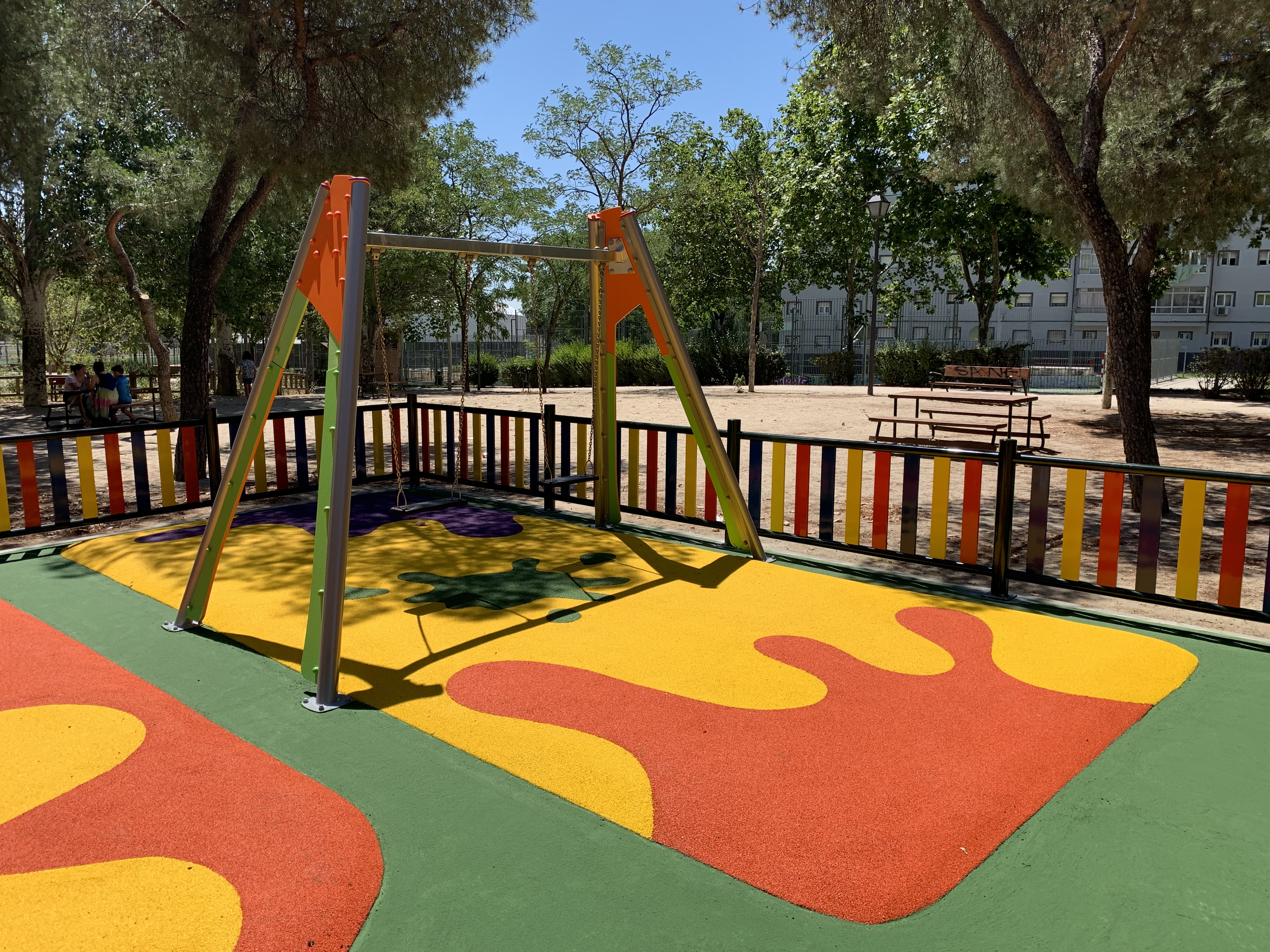 columpio parques infantiles