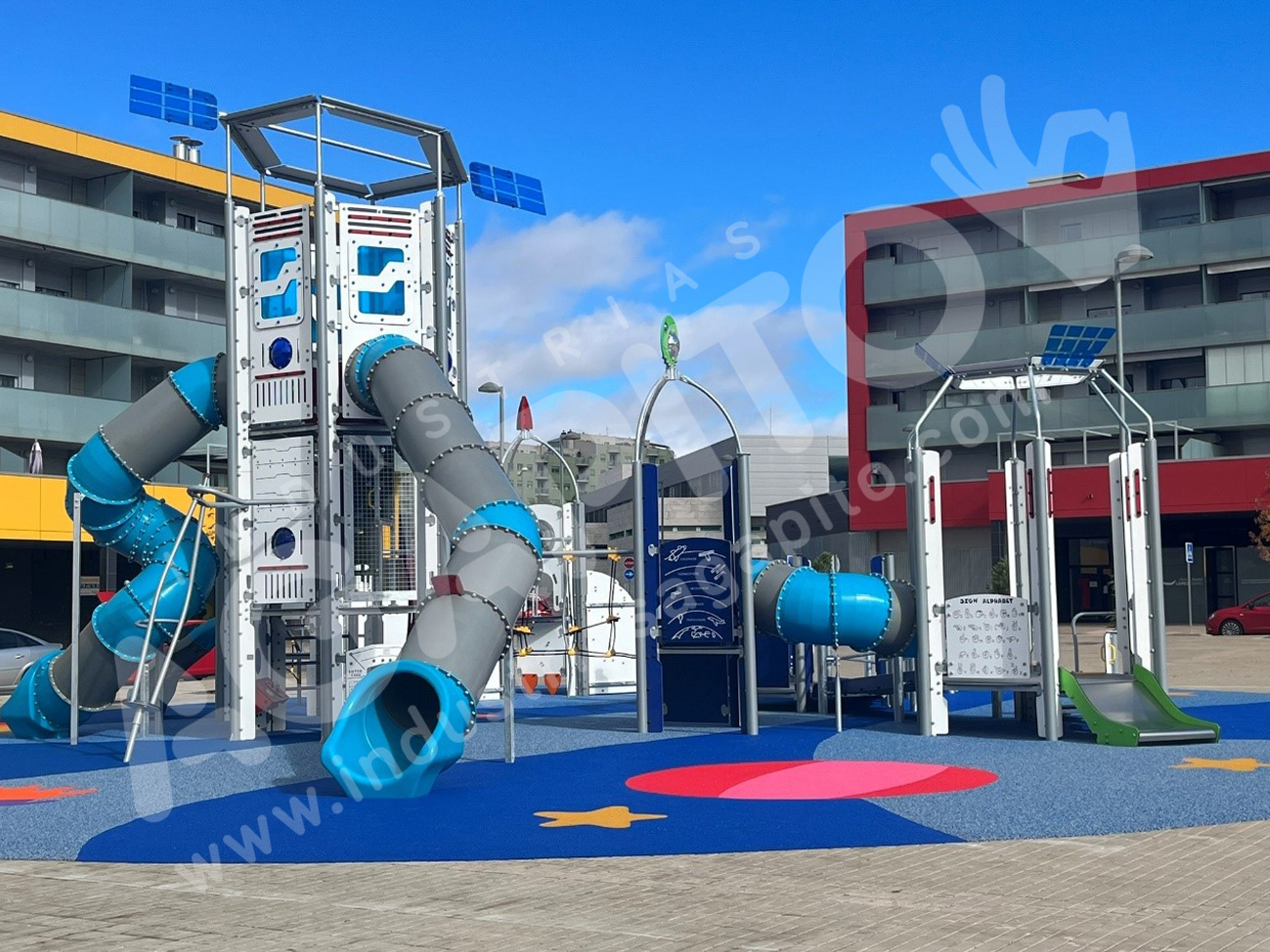 multijuego integracion gigante cohete espacial