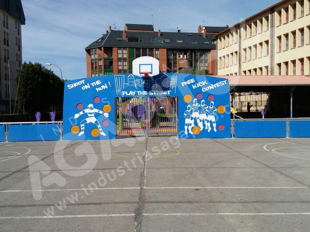 pista mulideporte aire libre en 16630
