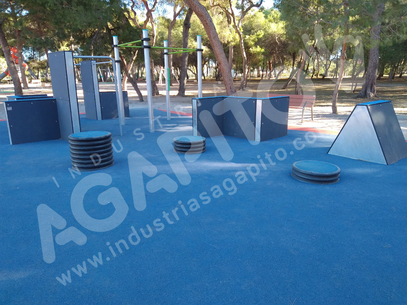 parkour entrenamiento aire libre
