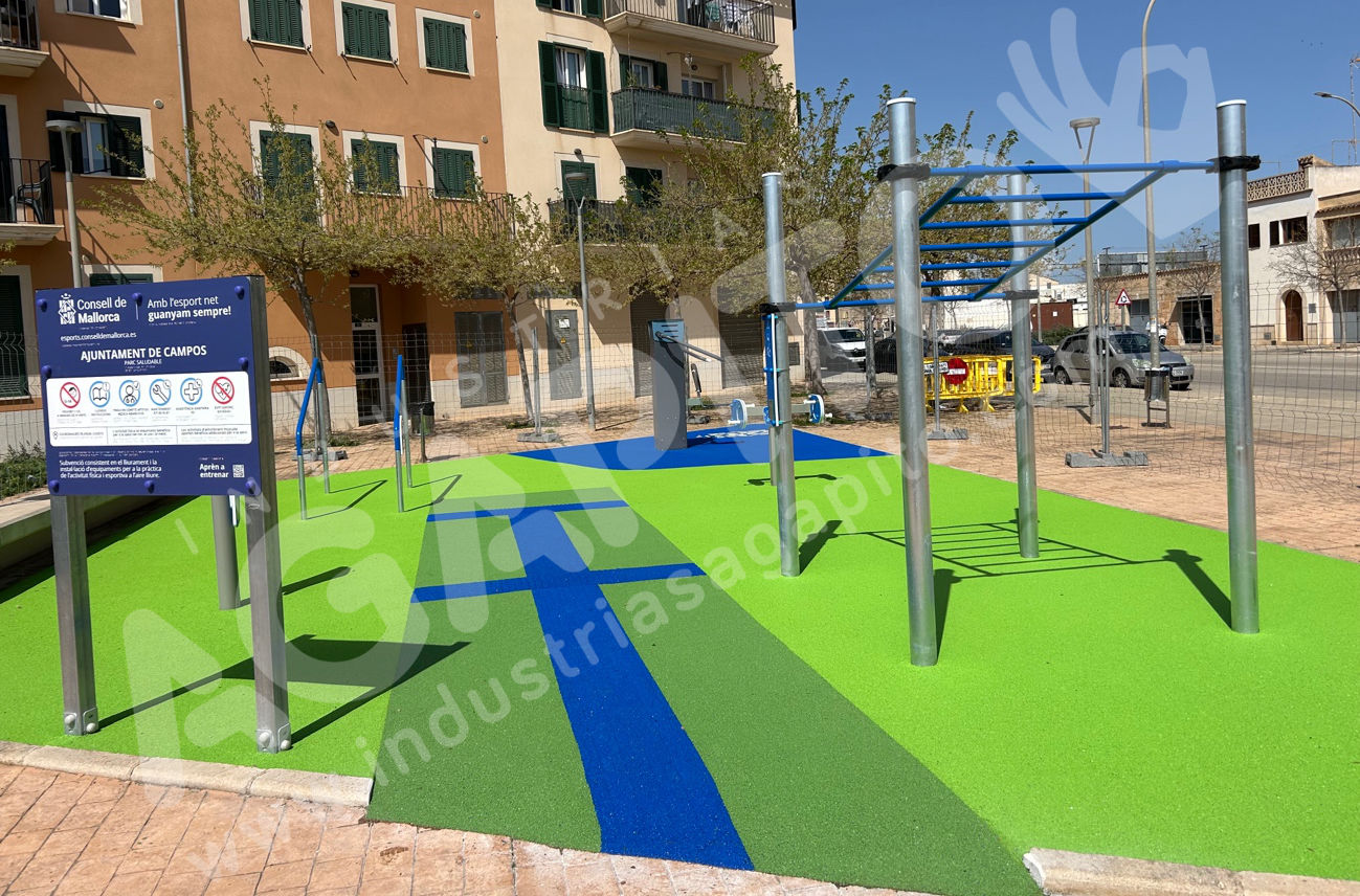 mallorca parques biosaludables certificados epdm
