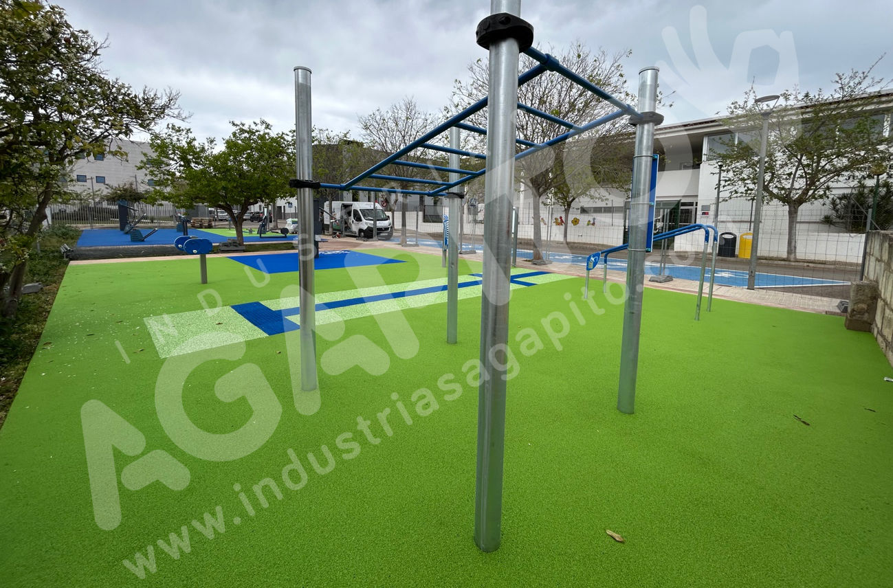 mallorca parques biosaludables certificados epdm