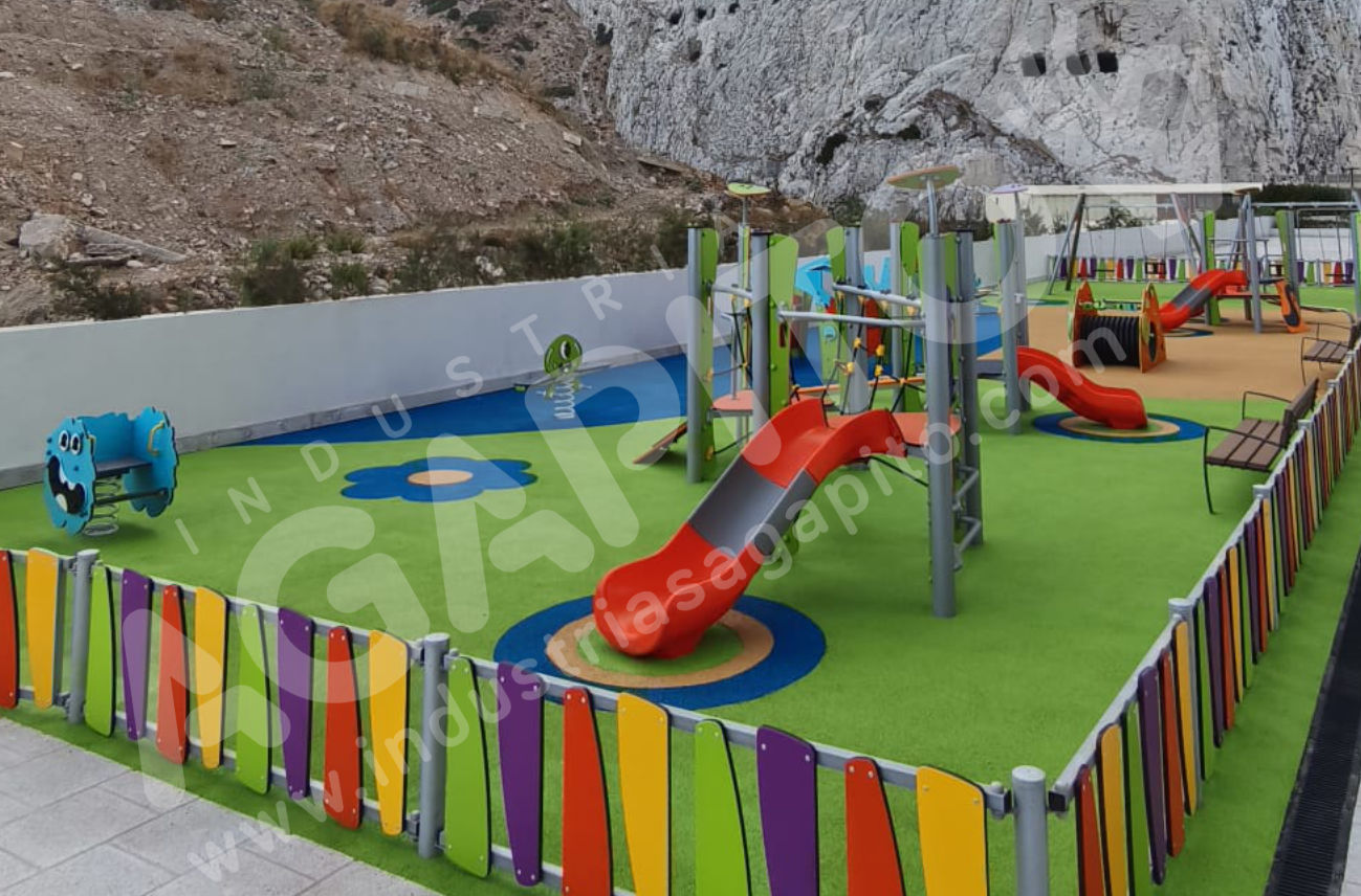 parque infantil gibralatar epdm mobiliario