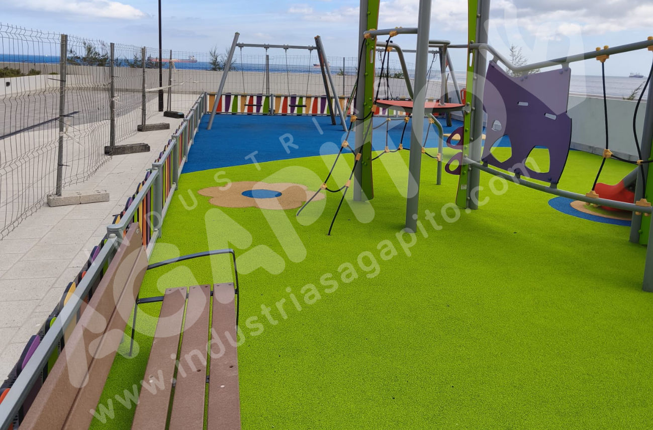 parque infantil gibralatar epdm mobiliario