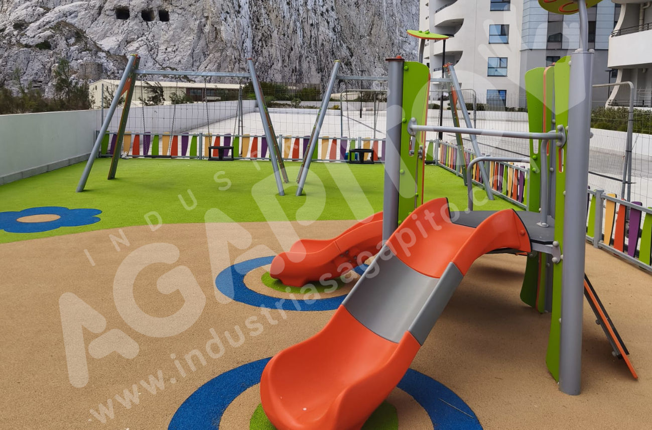 parque infantil gibralatar epdm mobiliario