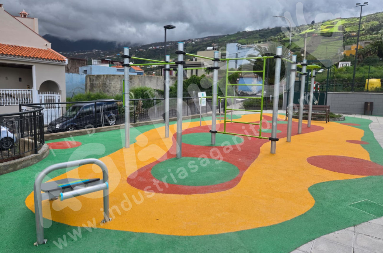 parque infantil deportivo orotava certificado epdm