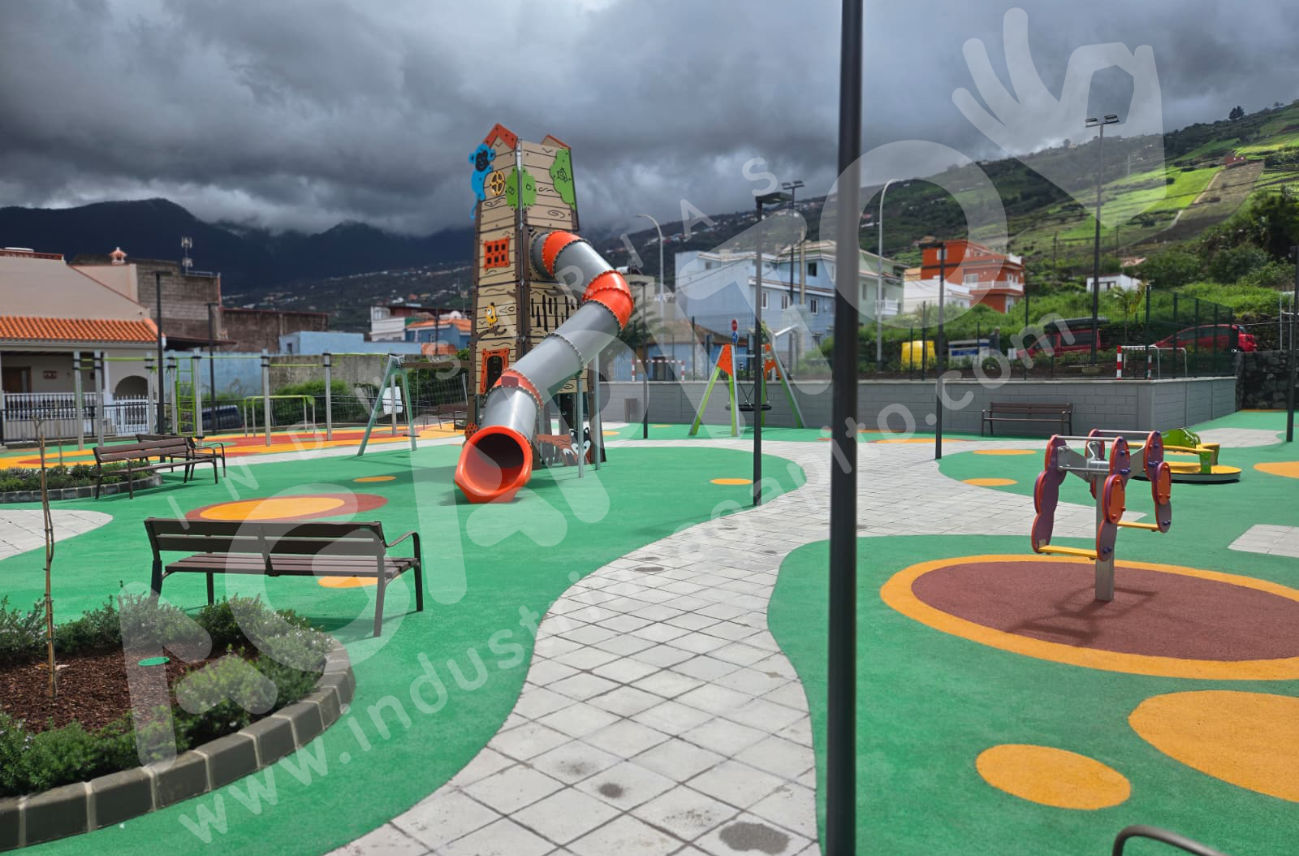 parque infantil deportivo orotava certificado epdm