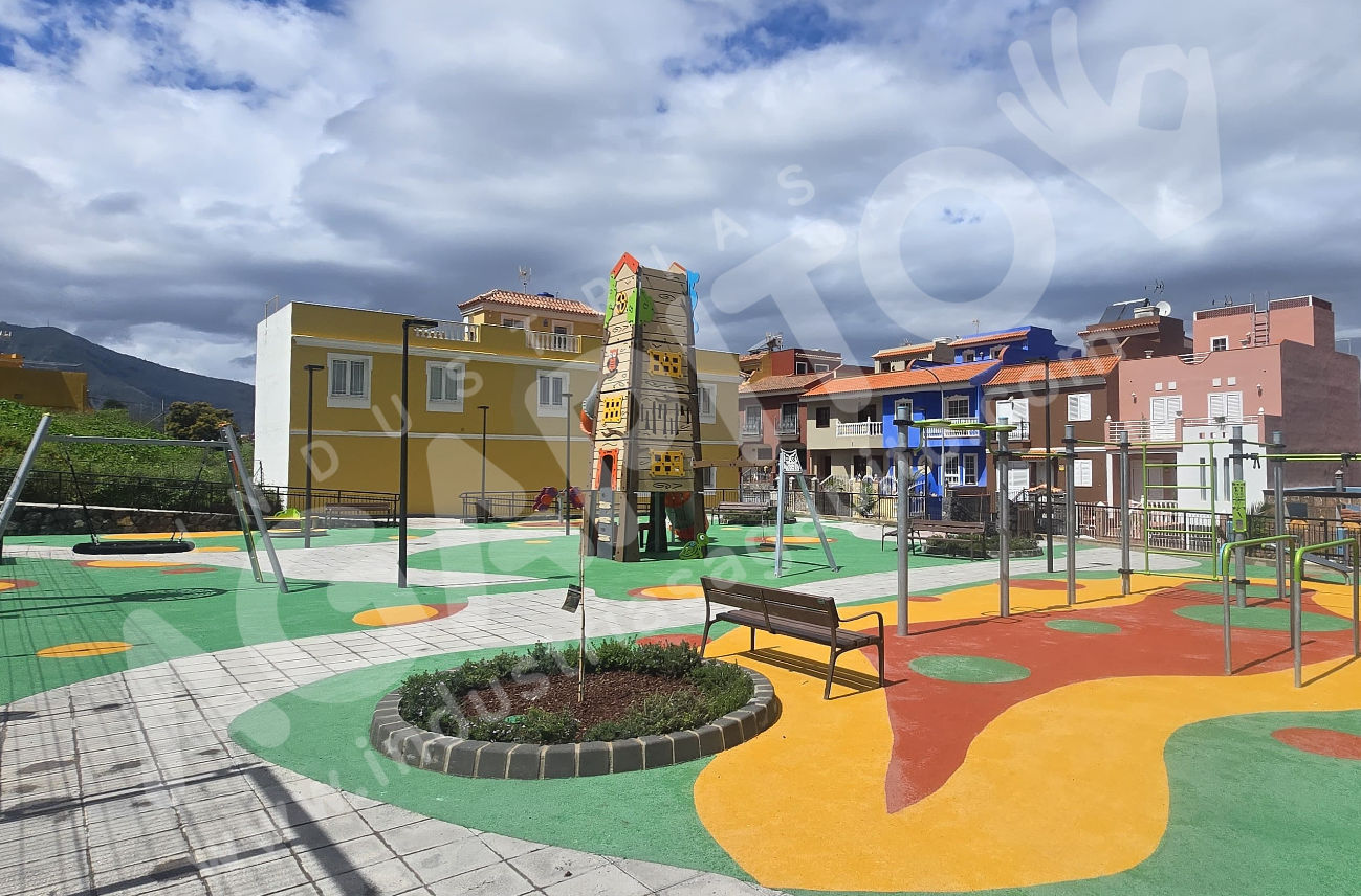 parque infantil deportivo orotava certificado epdm