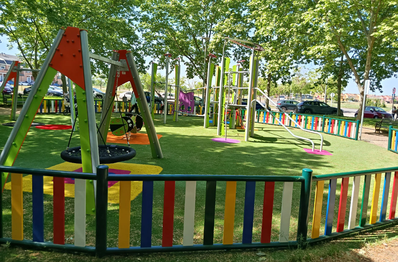 tribox badajoz epdm certificado parque infantil