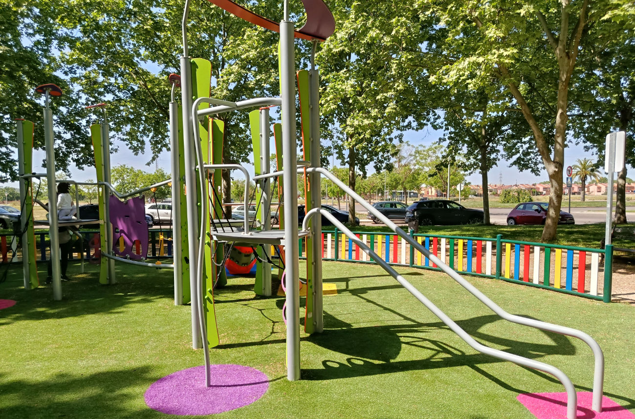 tribox badajoz epdm certificado parque infantil