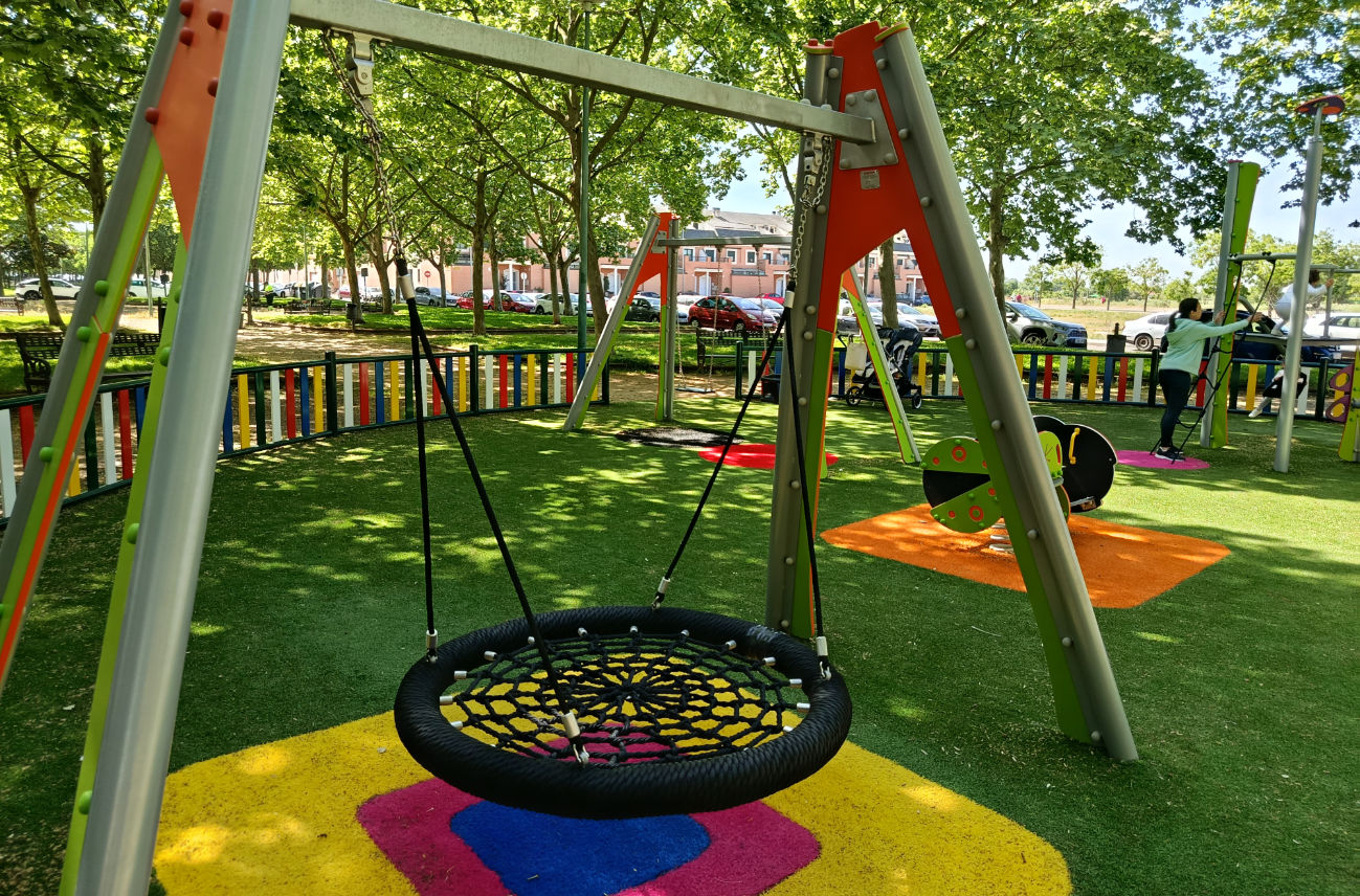 tribox badajoz epdm certificado parque infantil