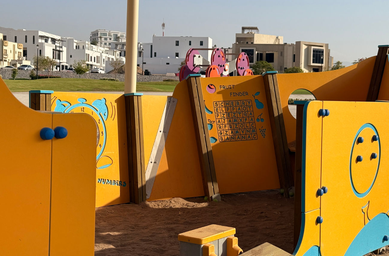 oman area infanil integracion arena