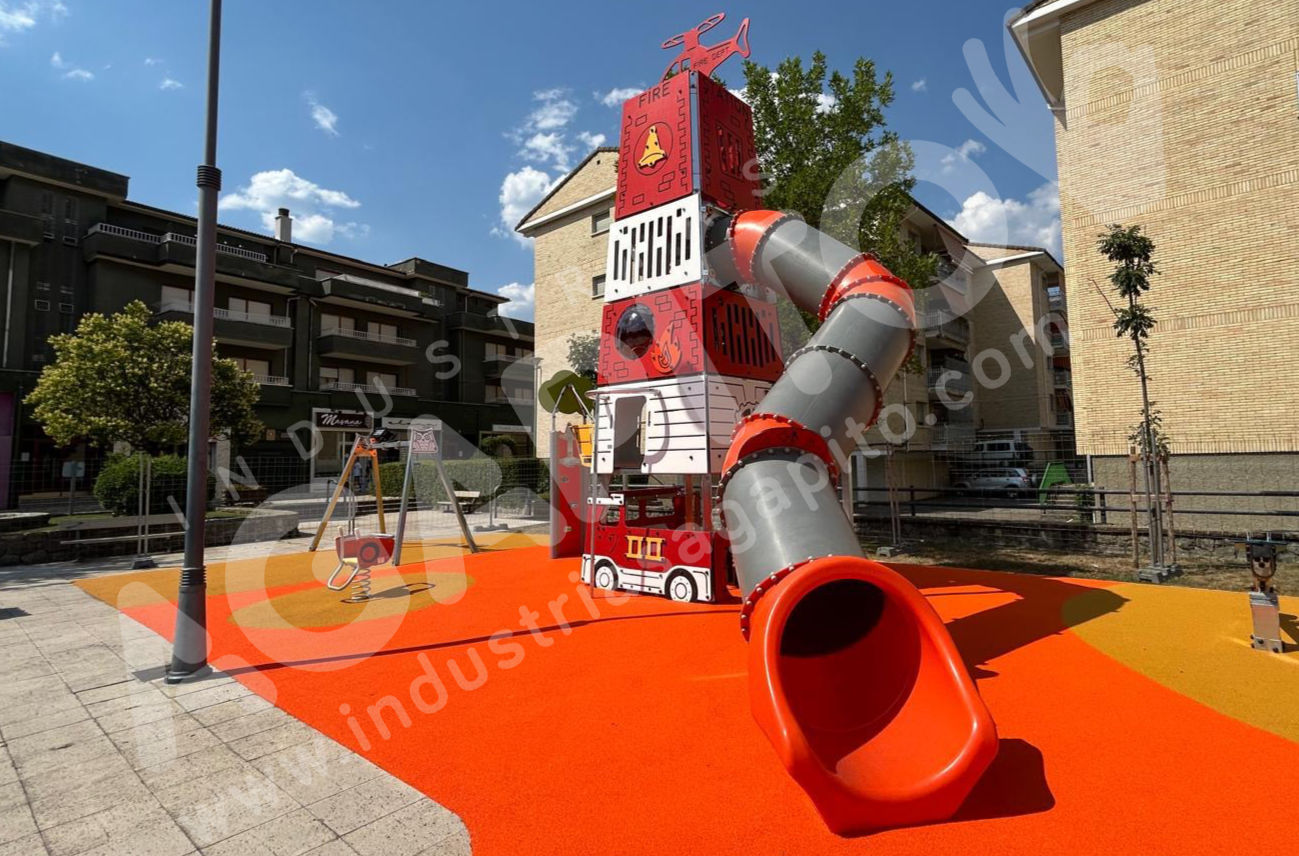 parque infantil bomberos sabinanigo