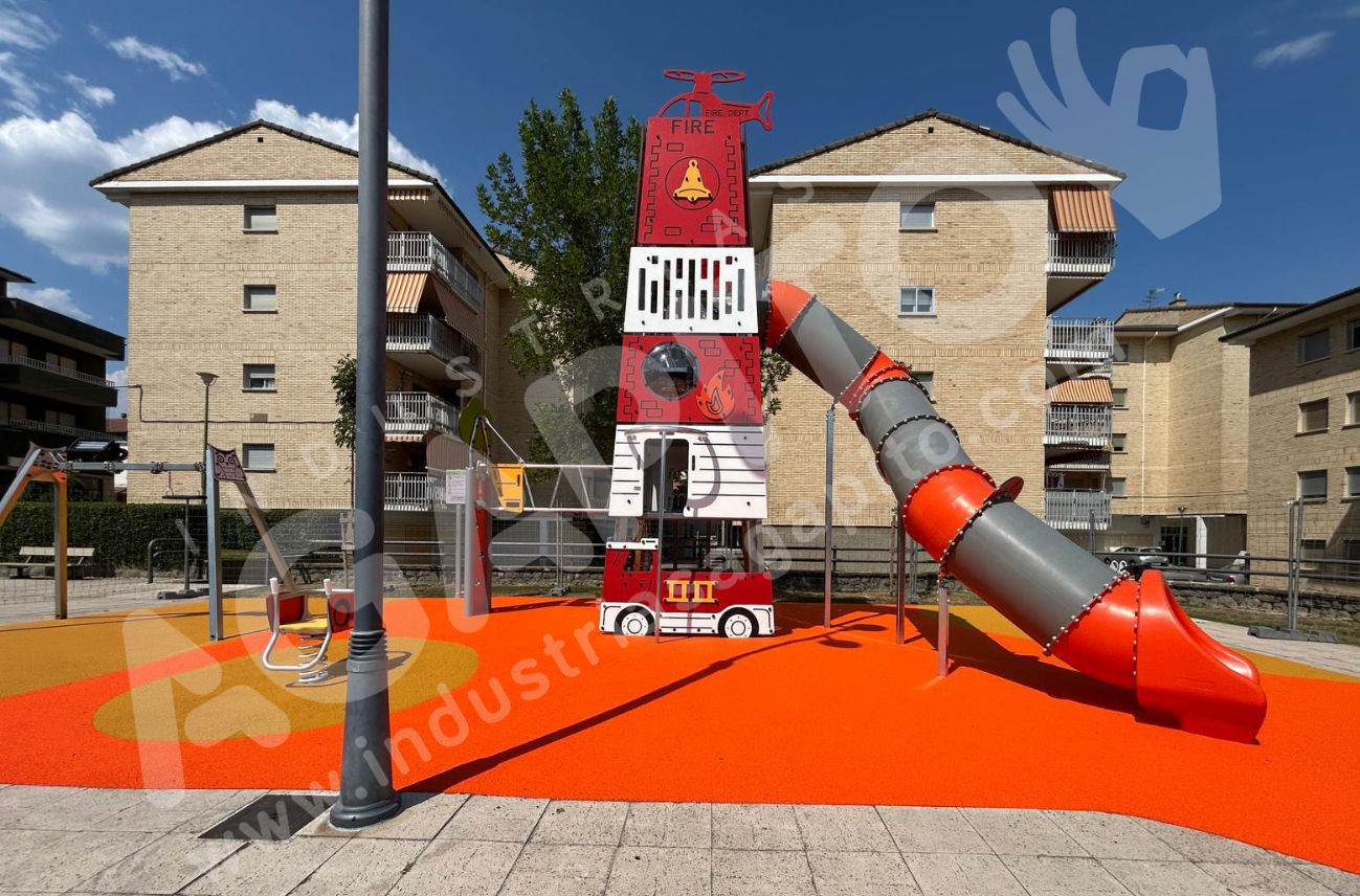 parque infantil bomberos sabinanigo