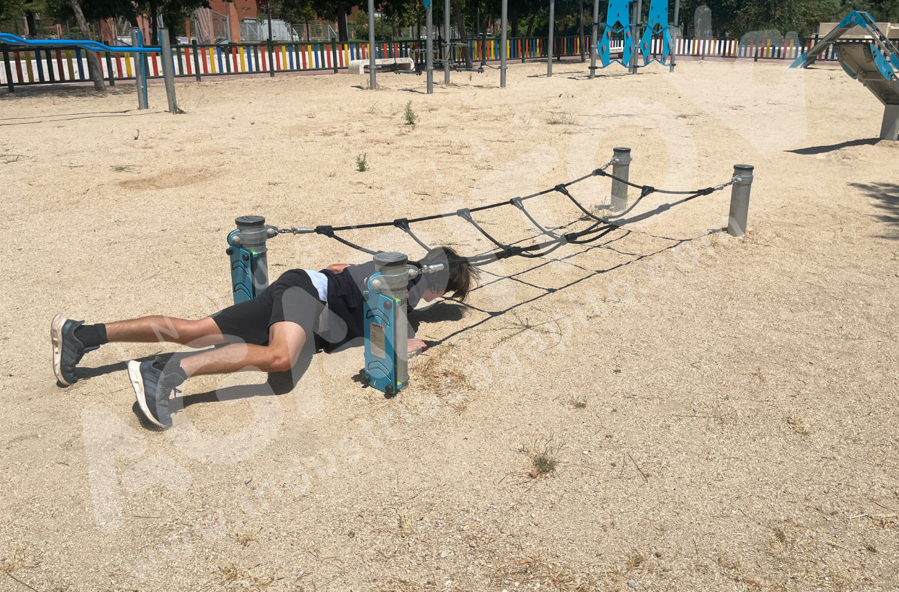 circuito ninja ocr deporte aire libre obstaculos