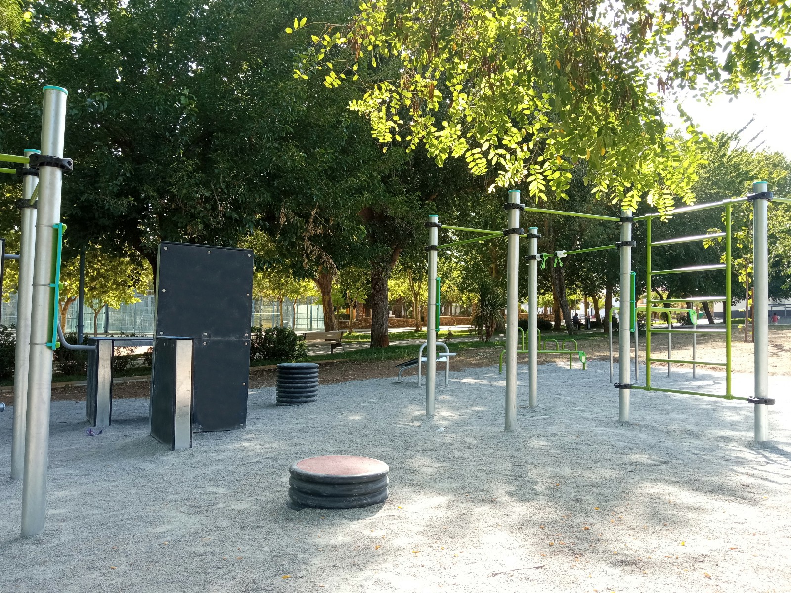 area deportiva calistenia parkour