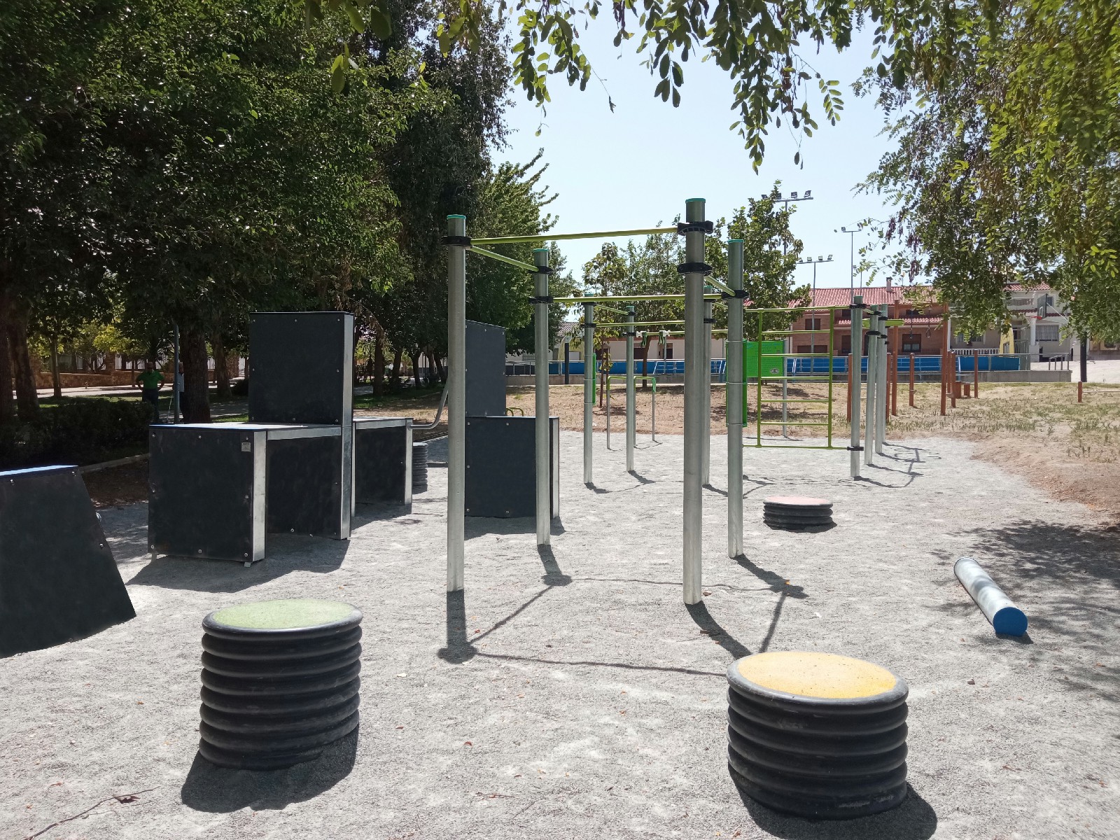 area deportiva calistenia parkour