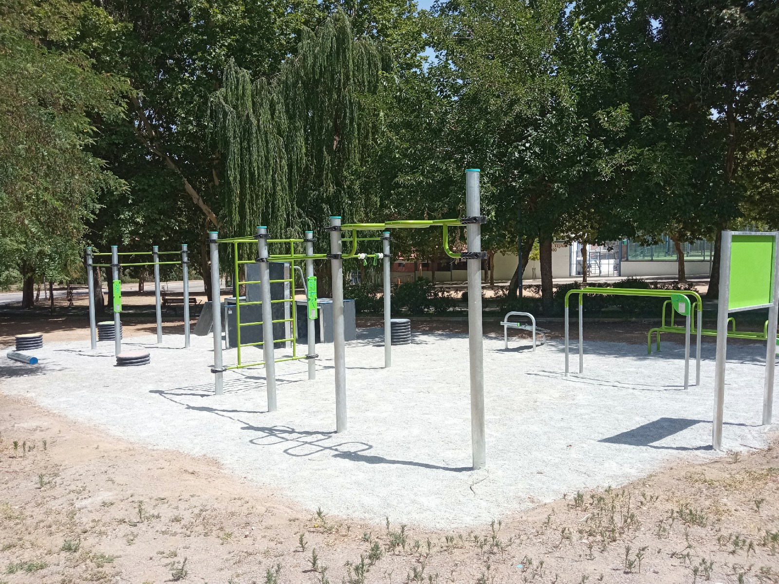 area deportiva calistenia parkour