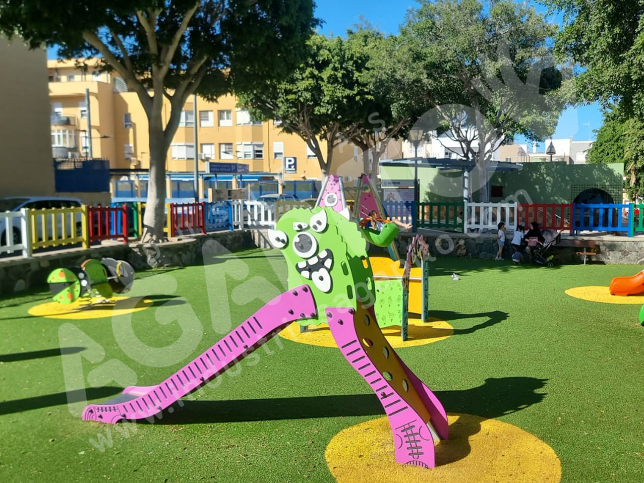 parque infantil spooky epdm certificado en1176