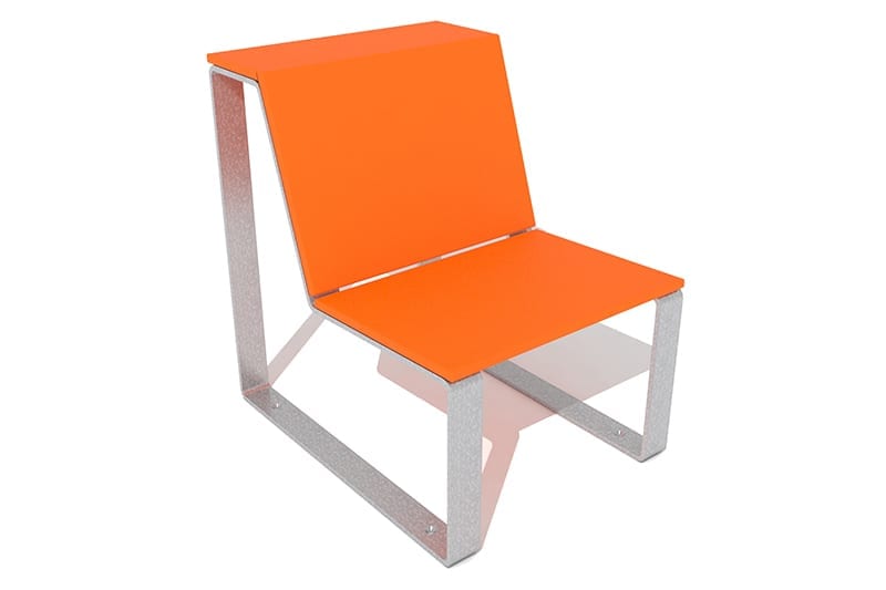 banco polietileno acero galvanizado modular