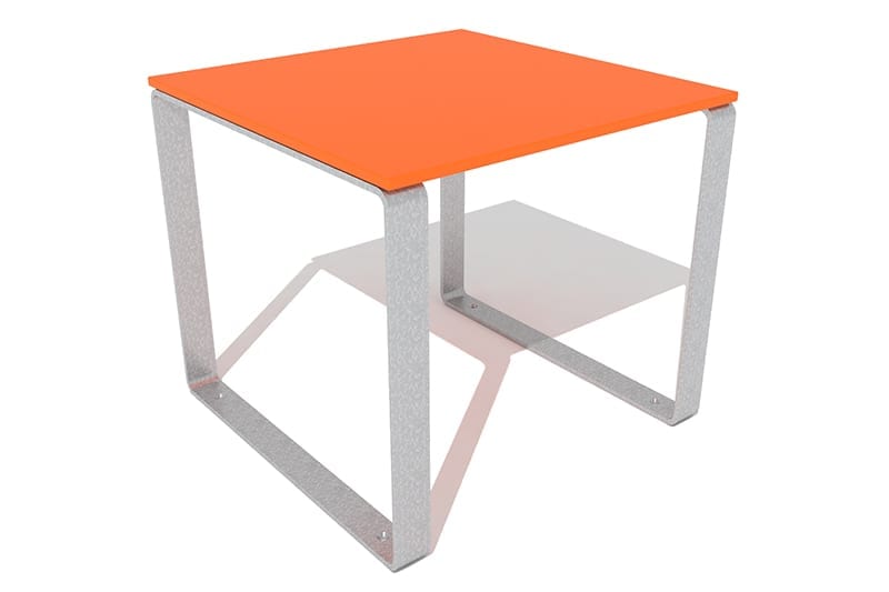 mesa polietileno antivandalica
