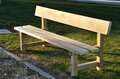 banco madera rustico para ambiente natural