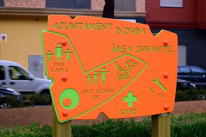 r3611 catel senalizador parque infantil