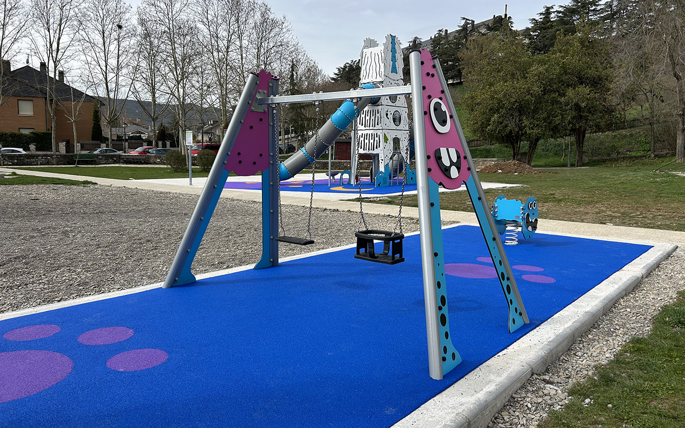columpio areas infantiles
