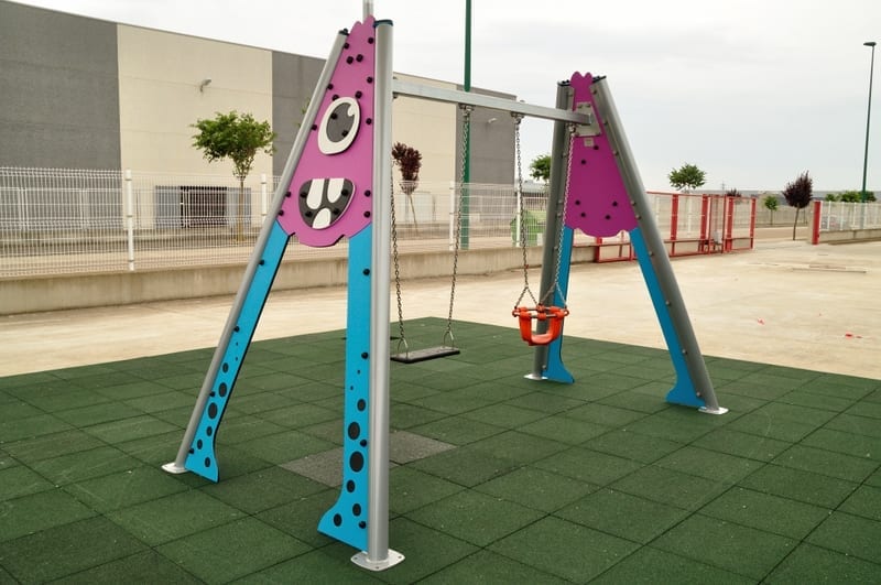 columpio mixto parques infantiles certificado