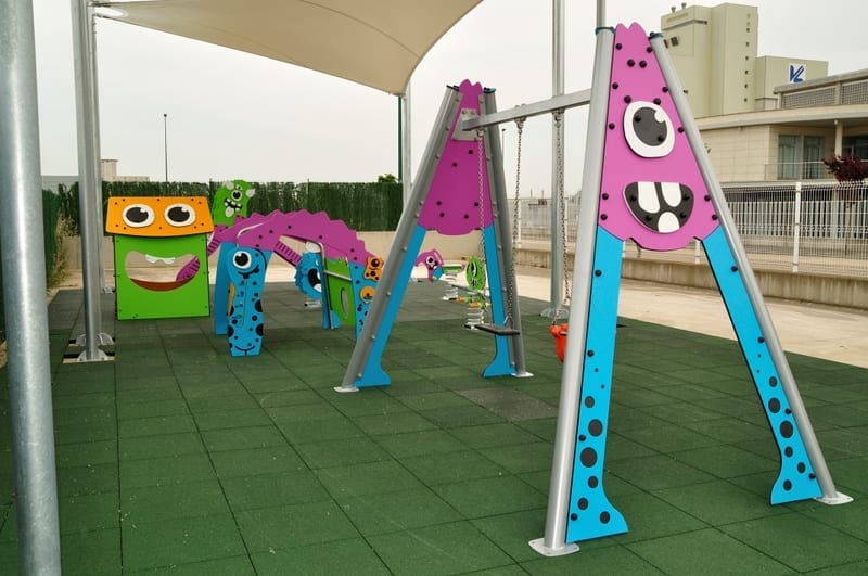 columpio parques publicos