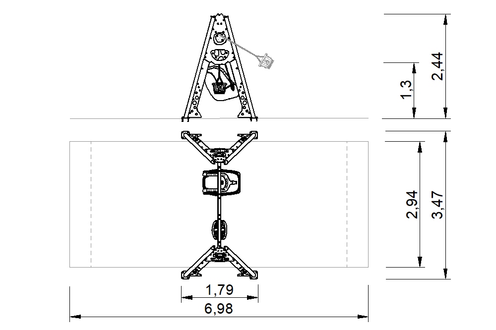 plano columpio asiento ninocon minusvalia asiento bebe 2d