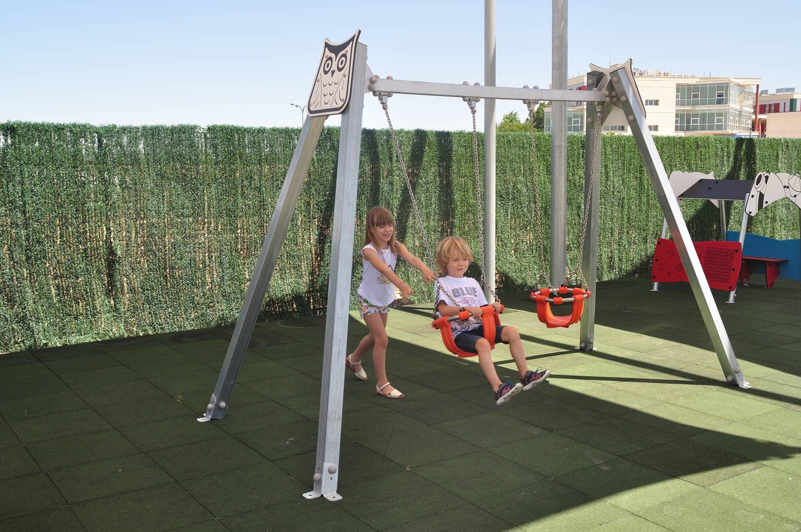 columpio bajo presupuesto asiento bebes