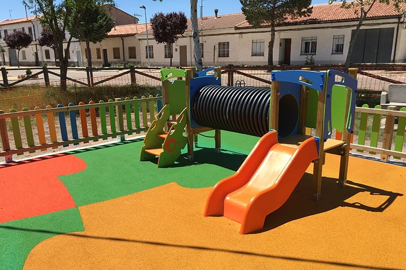 multijuego tunel torre madera certificado