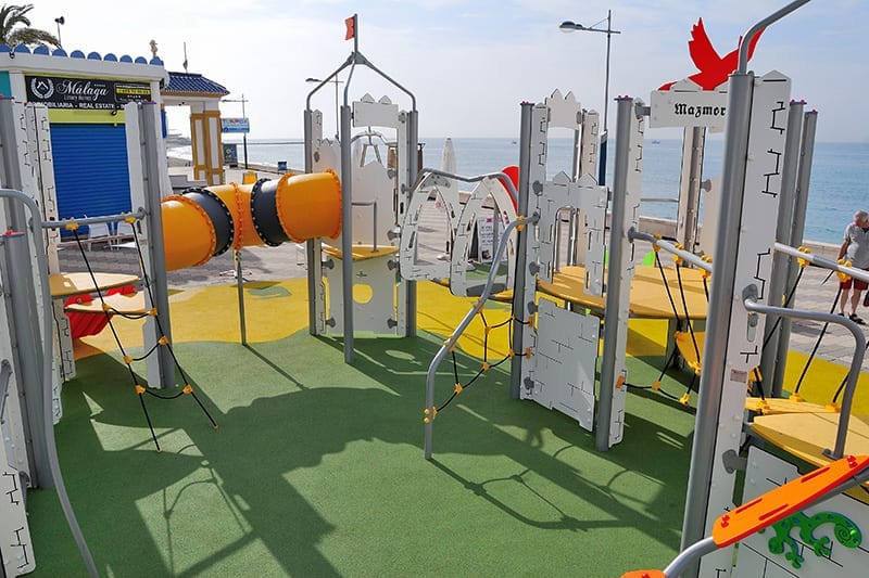 r4264p multijuego gigante puente colgante certificado para parques publicos