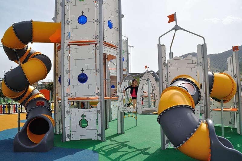 r4269p 10 multijuego gigante con tema tica de fortaleza para parques infantiles