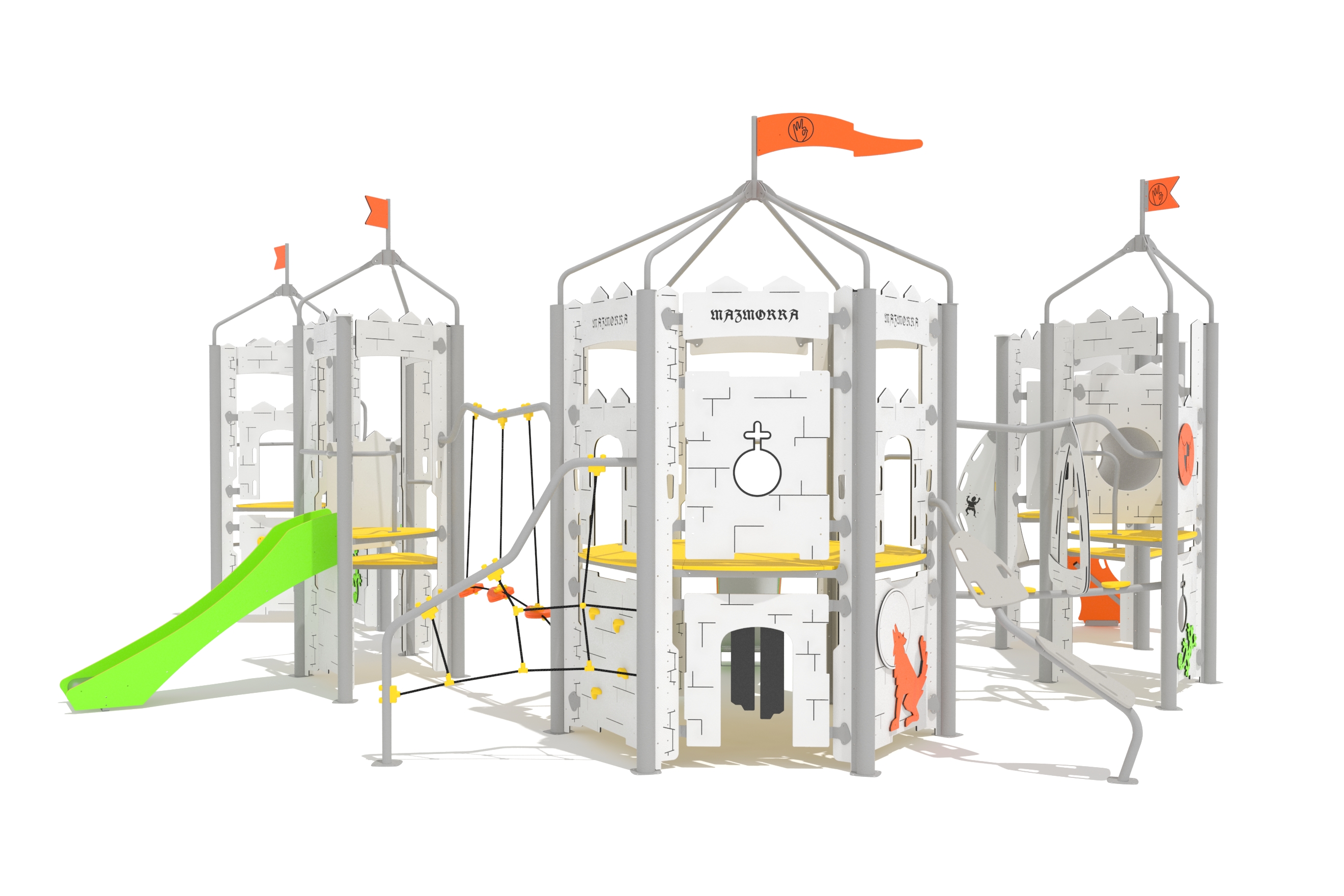 castillo singular parques infantiles homologado