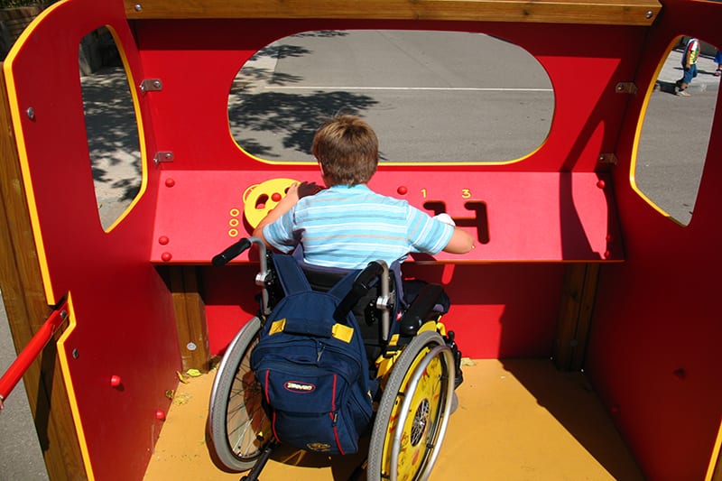 juego bombero adaptado silla ruedas