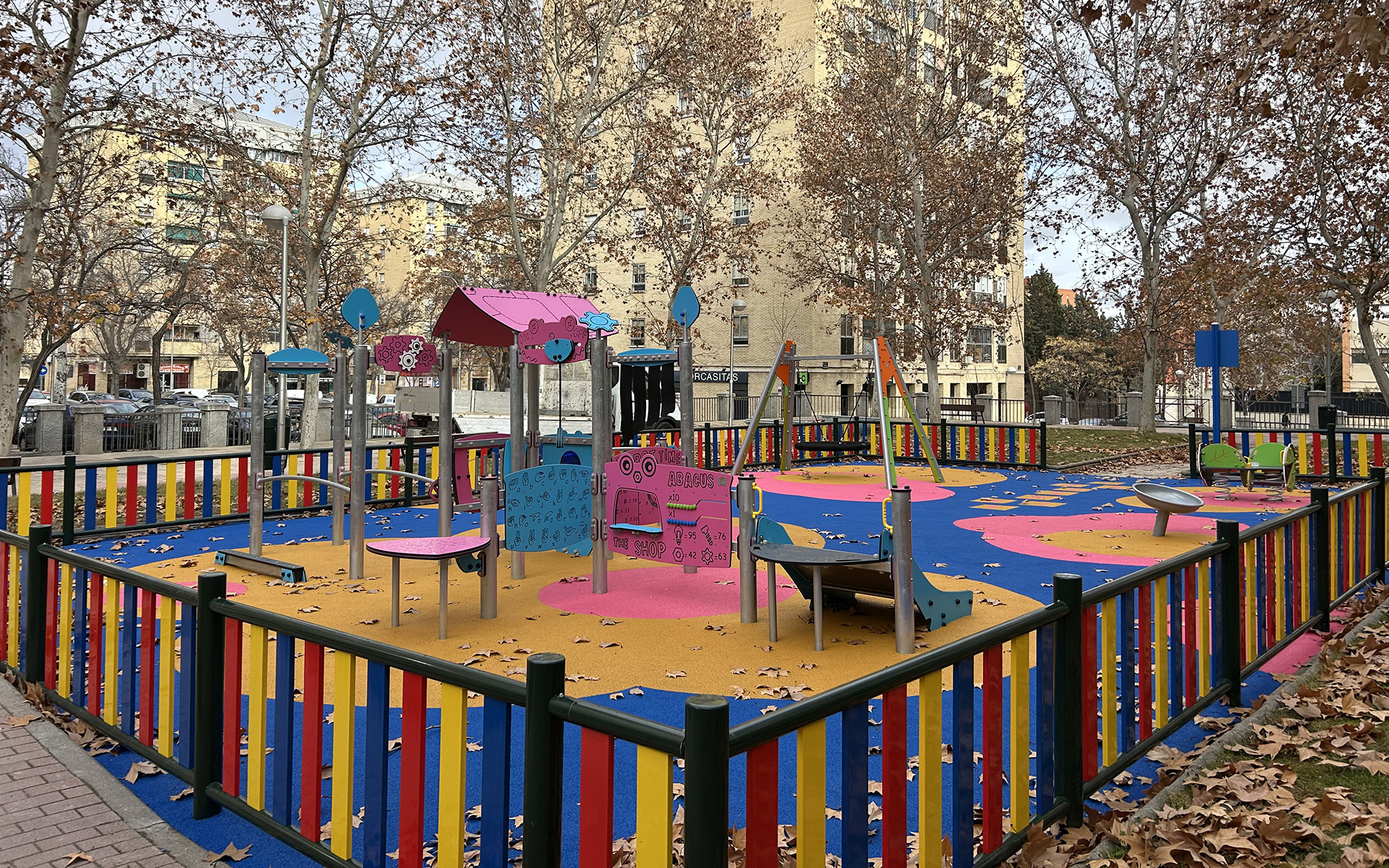 multijuego integracion parques infantiles en 1176
