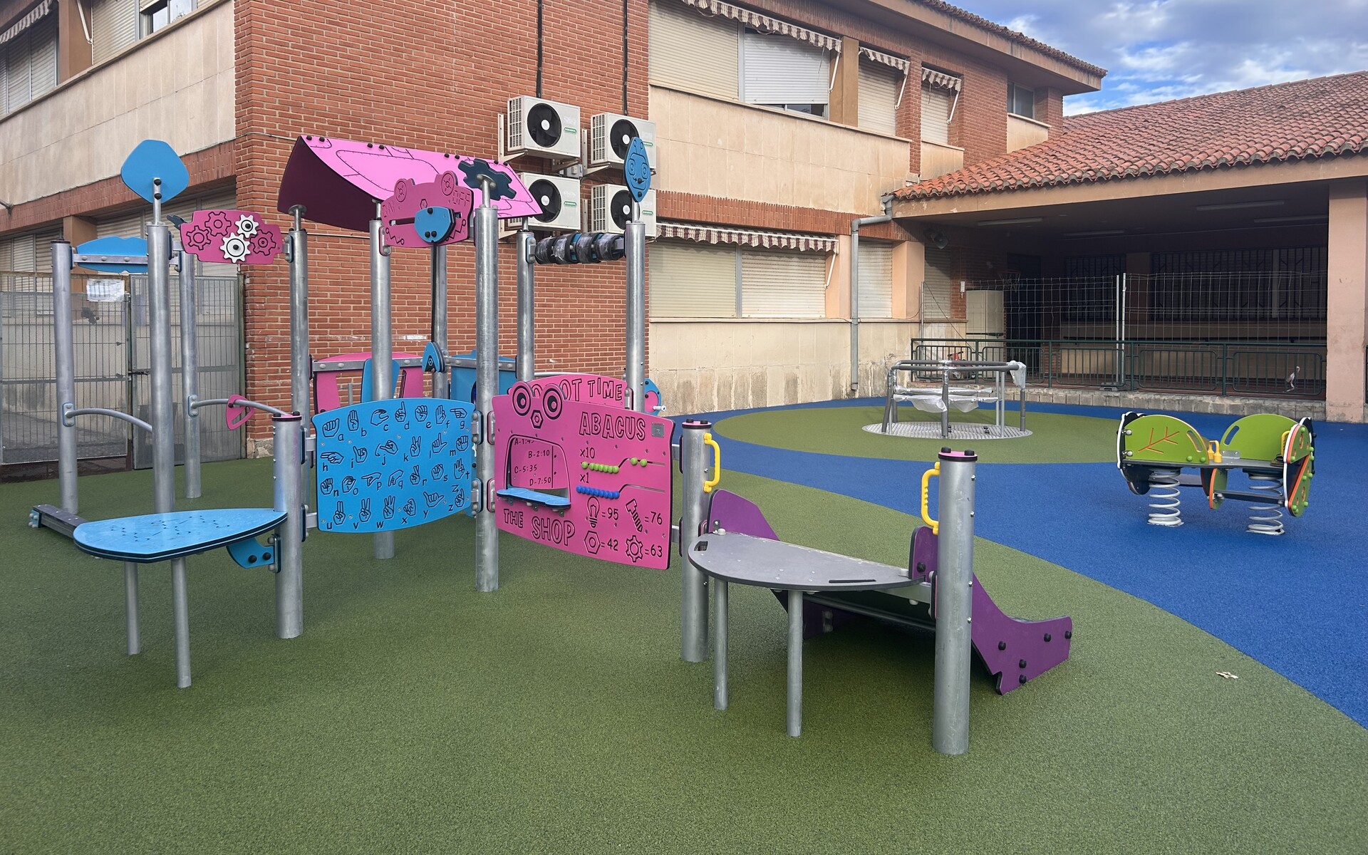 multijuego integracion parques infantiles en 1176