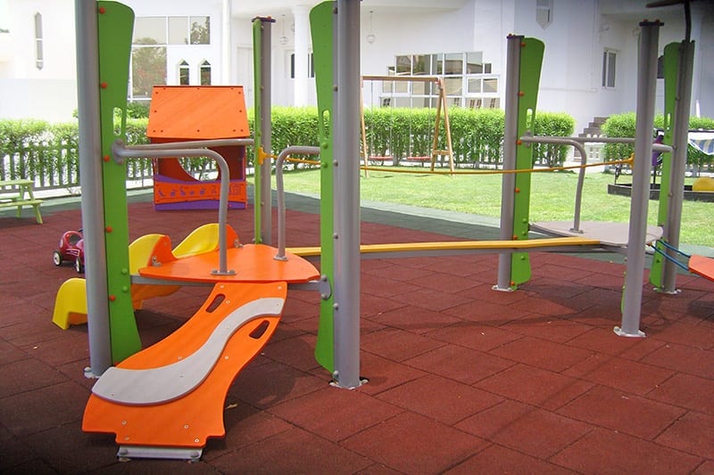 estructura de juego infantil acero hdpe certificada
