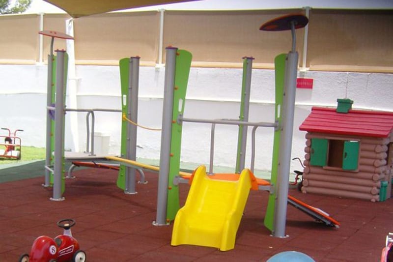 estructura de juego infantil acero hdpe homologado