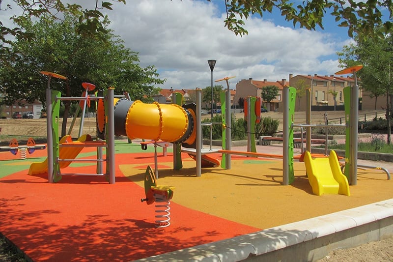 multiestructura para parques infantiles tubo hdpe