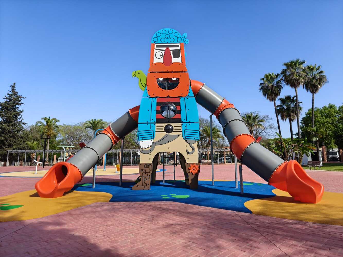 torre tematica gigante pirata