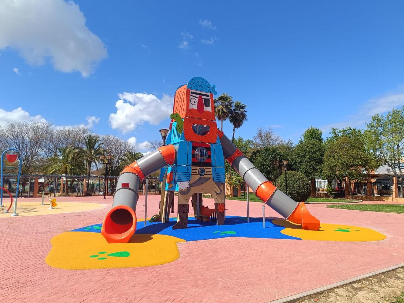 torre tematica gigante pirata