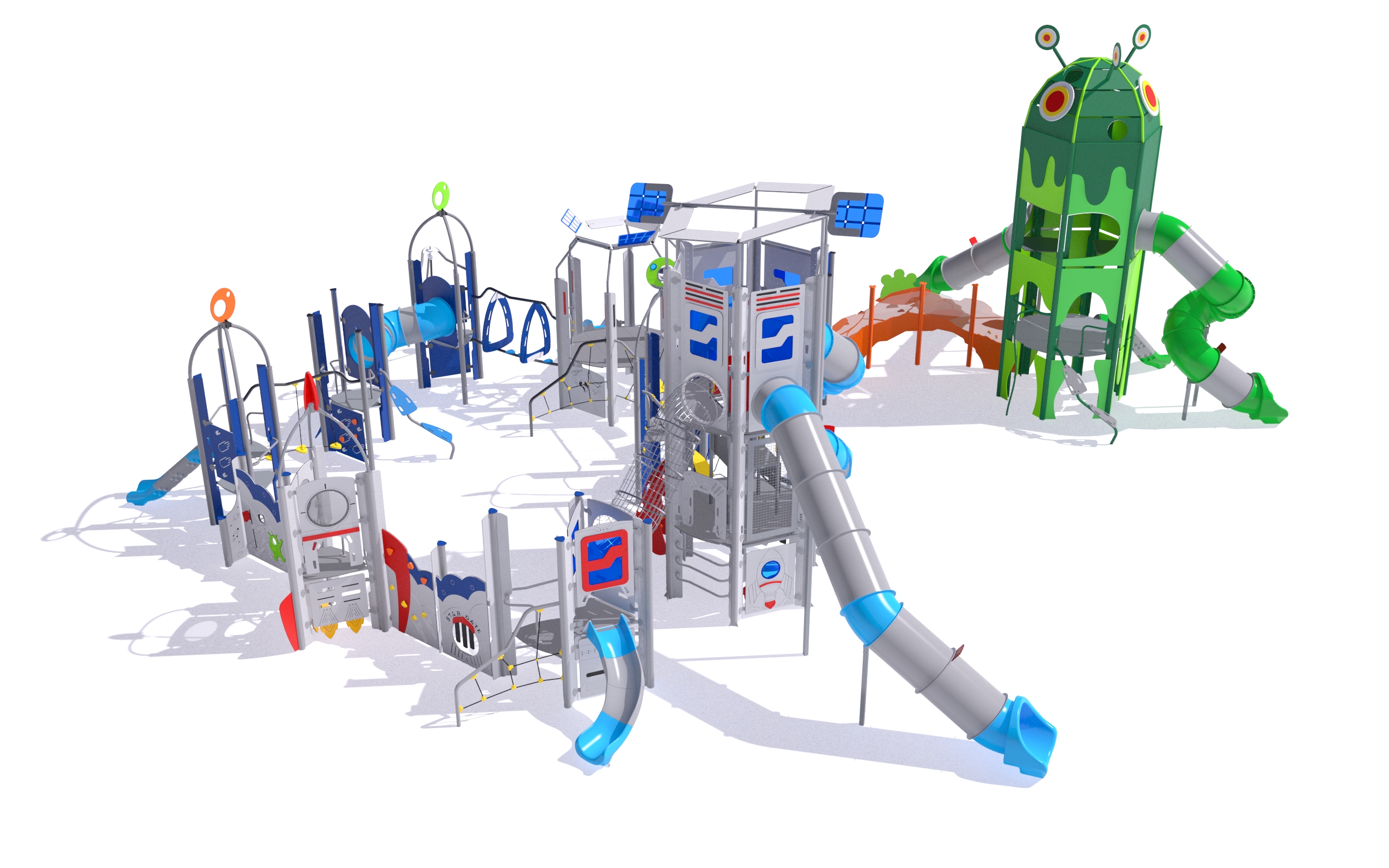 multijuego singular para parques
