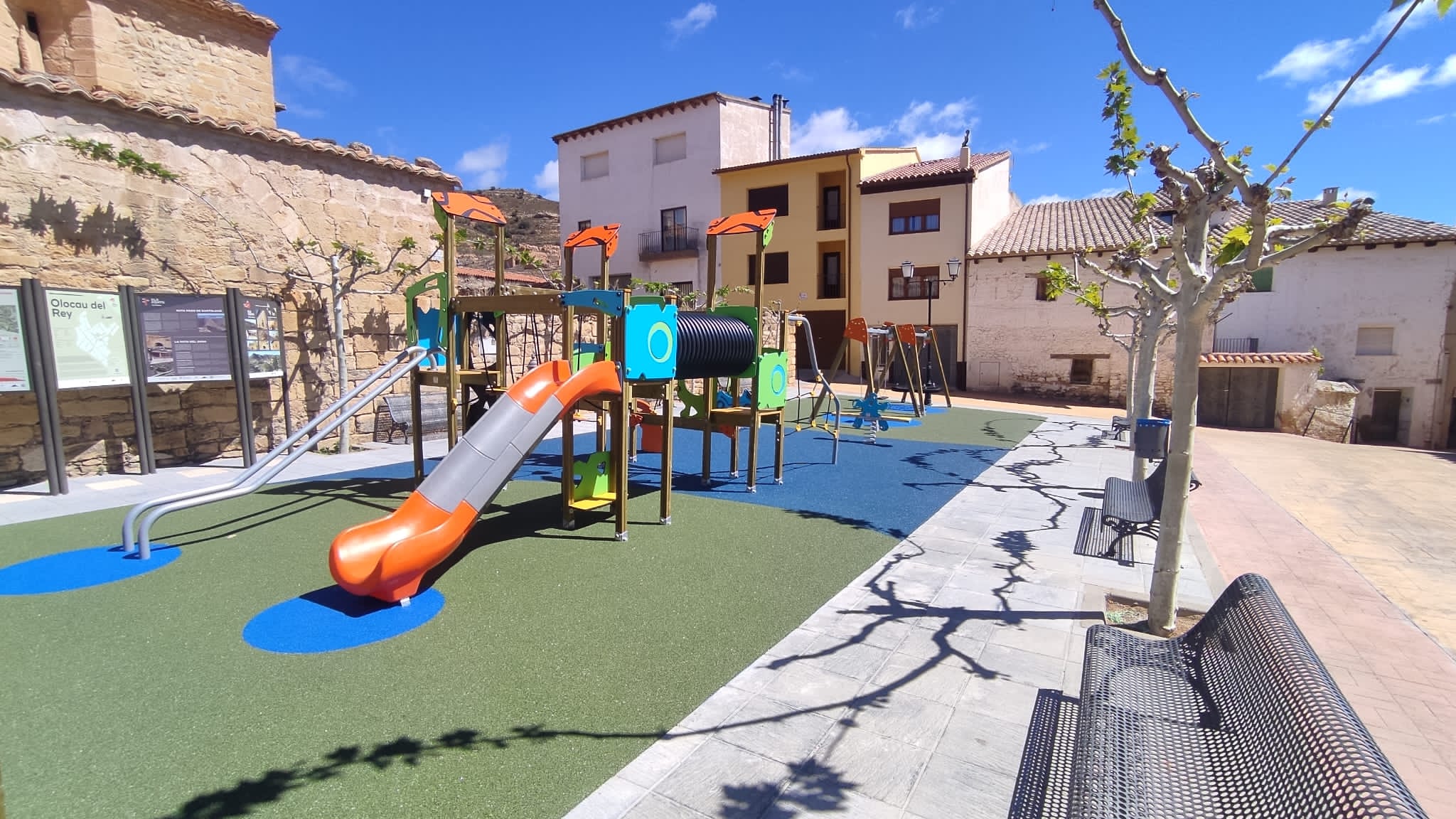 suelo de sbr encapsulado amortiguador para parques infantiles
