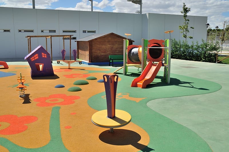 ruleta giratoria para parques publicos