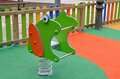 juego de muelle figura animal rana
